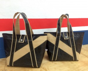 Tote Bags made from recycled 3Di Carbon sails